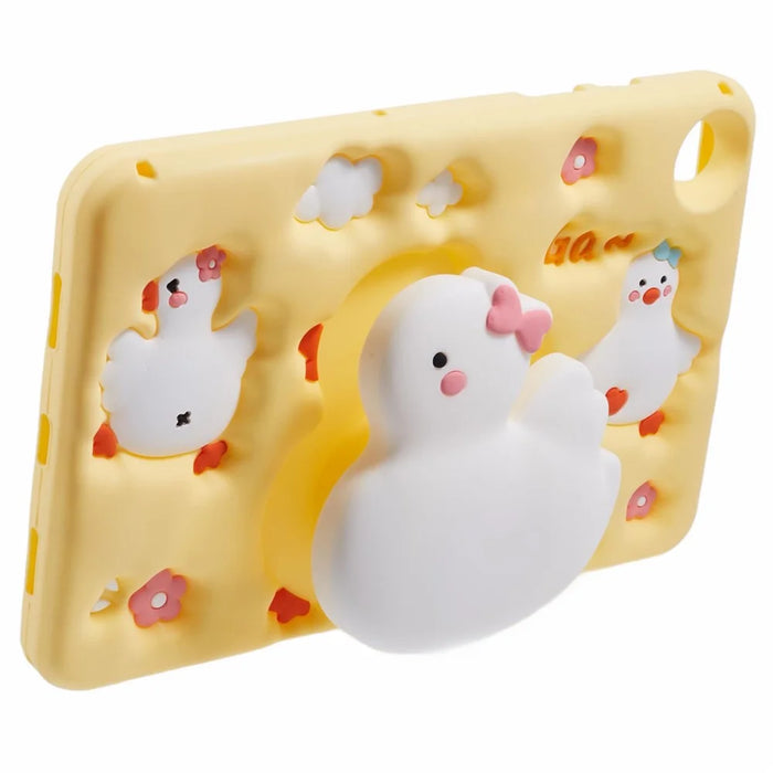 For Samsung Galaxy Tab A8 10.5 (2021) / X205 Silicone Tablet Case 3D Duck Pattern Design Protective Cover with Shoulder Strap - 3