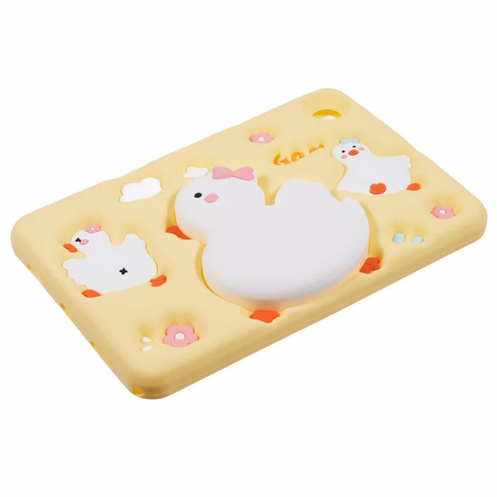 For Samsung Galaxy Tab A8 10.5 (2021) / X205 Silicone Tablet Case 3D Duck Pattern Design Protective Cover with Shoulder Strap - 5