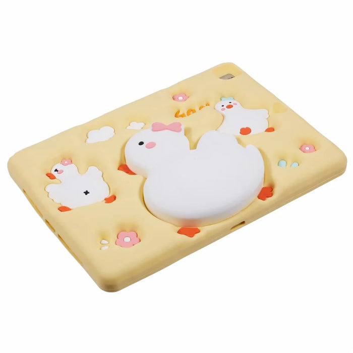 For iPad 9.7-inch (2017) / (2018) / iPad Air (2013) / Air 2 Silicone Tablet Case 3D Duck Pattern Design Protective Cover with Shoulder Strap - 5