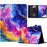 For Lenovo Tab M10 (Gen 3) Case Pattern Printing Card Holder Leather Tablet Stand Cover - Marble Pattern - 1