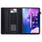 For Lenovo Tab M10 (Gen 3) Case Pattern Printing Card Holder Leather Tablet Stand Cover - Marble Pattern - 2