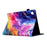 For Lenovo Tab M10 (Gen 3) Case Pattern Printing Card Holder Leather Tablet Stand Cover - Marble Pattern - 6