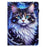 Tablet Case for iPad Air 11 (2026) / (2025) / (2024) / iPad Pro 11 (2022) / (2020) / Air (2022) / (2020) Pattern Printing Cover Card Holder - Cat - 7