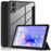 For Blackview Tab 16 Pro Case Auto Sleep / Wake PU Leather Flip Tablet Cover Triple-Fold Stand - Black - 1