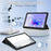For Blackview Tab 16 Pro Case Auto Sleep / Wake PU Leather Flip Tablet Cover Triple-Fold Stand - Black - 4
