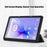 For Blackview Tab 16 Pro Case Auto Sleep / Wake PU Leather Flip Tablet Cover Triple-Fold Stand - Black - 5