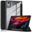 For Lenovo Tab K11 Plus TB230XC Case Auto Sleep / Wake PU Leather Flip Tablet Cover Triple-Fold Stand - Black - 1