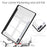 For Samsung Galaxy Tab S10+ Case Clear Acrylic Leather Tablet Cover Support Auto Sleep  /  Wake - Black - 6