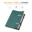 ENKAY HAT PRINCE For OnePlus Pad Pro / OnePlus Pad 2 Trifold Stand Cover   PU Leather+PC Tablet Case with Auto Wake / Sleep - Black - 2