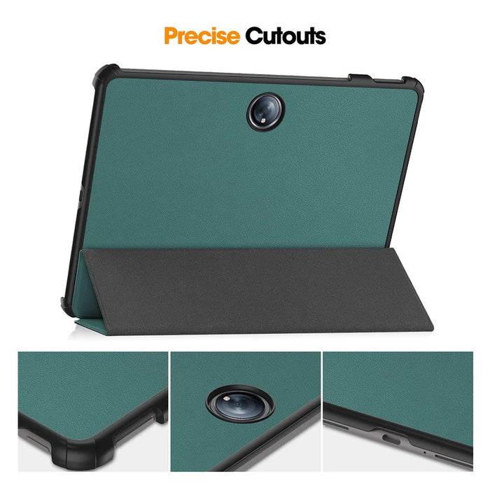 ENKAY HAT PRINCE For OnePlus Pad Pro / OnePlus Pad 2 Trifold Stand Cover   PU Leather+PC Tablet Case with Auto Wake / Sleep - Black - 4
