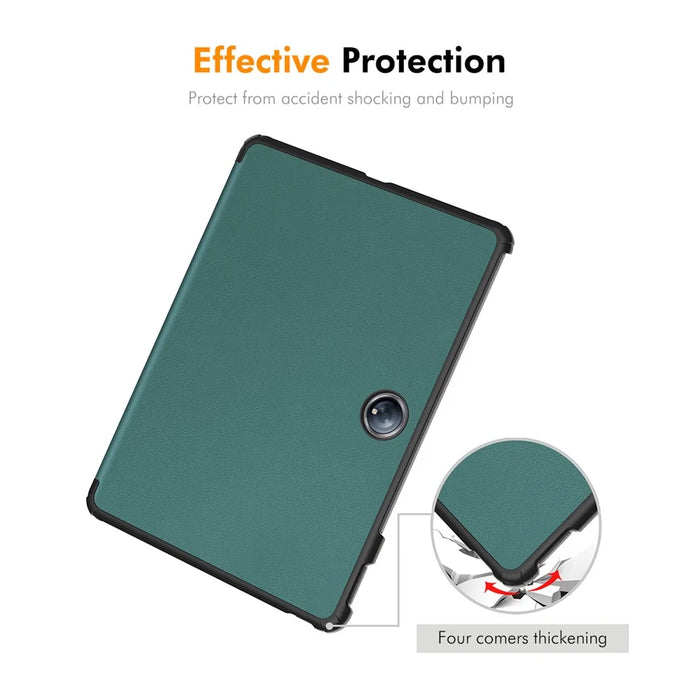 ENKAY HAT PRINCE For OnePlus Pad Pro / OnePlus Pad 2 Trifold Stand Cover   PU Leather+PC Tablet Case with Auto Wake / Sleep - Black - 5