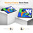 ENKAY HAT PRINCE For Lenovo Xiaoxin Pad Pro 12.7 (2025) Trifold Stand Cover   PU Leather+PC Tablet Case with Auto Wake / Sleep - Black - 3
