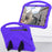For Samsung Galaxy Tab S10 Ultra Case EVA Tablet Cover with Handle Kickstand Children Friendly - Purple - 2