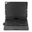 Trackpad Backlight Keyboard for iPad 10.2 (2021) / (2020) / (2019) / iPad Air 10.5 inch (2019) / Pro 10.5-inch (2017) Tablet Case - Black - 3
