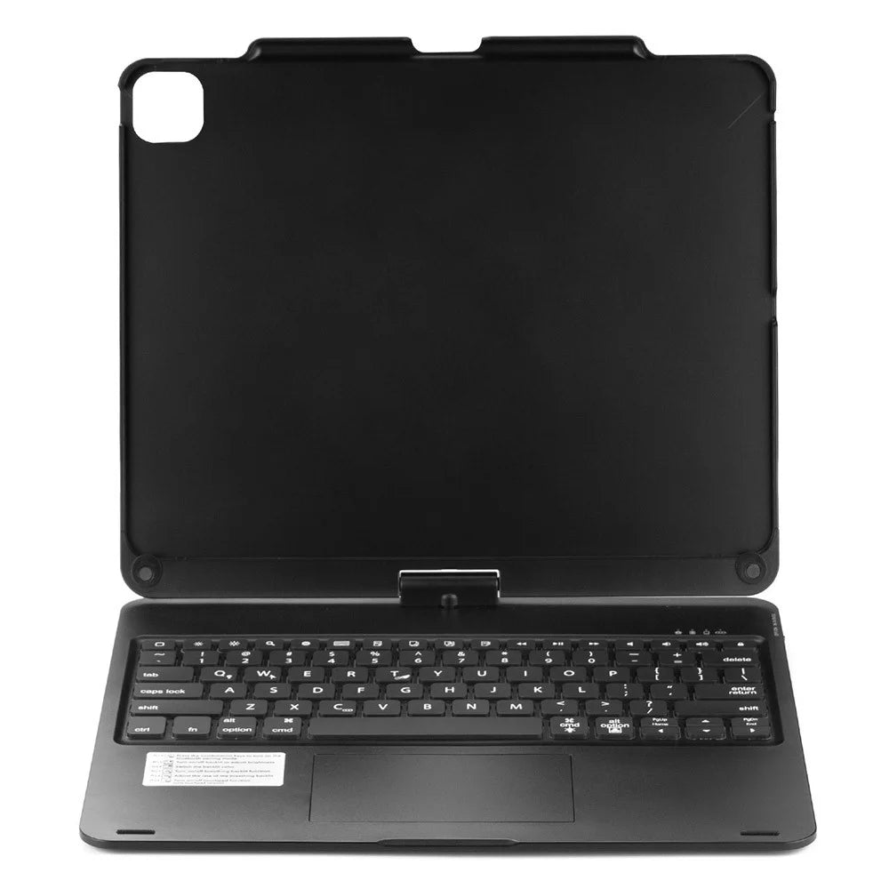 Trackpad Backlight Keyboard for iPad Air 13 (2026) / (2025) / (2024) / Pro 12.9 (2022) / (2021) / (2020) / (2018) Tablet Case - Black - 5