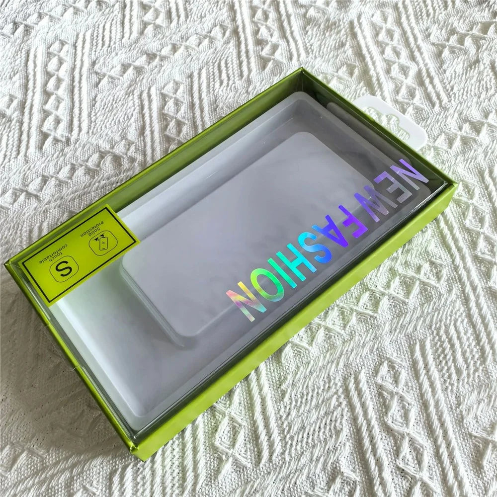 Universal Phone Case Paper Packaging Box PET Transparent Lid Display Box, Size: 19 x 11 x 2.1cm - 2