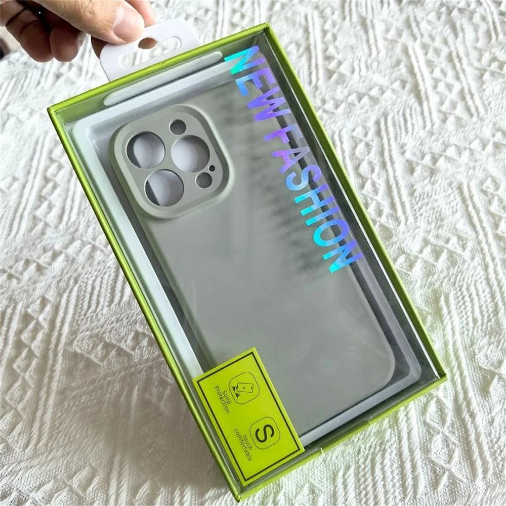 Universal Phone Case Paper Packaging Box PET Transparent Lid Display Box, Size: 19 x 11 x 2.1cm - 7