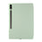 For Samsung Galaxy Tab S10+ Case with Pen Slot Solid Color Tri-Fold Stand PU Leather+TPU Tablet Cover - Green - 5