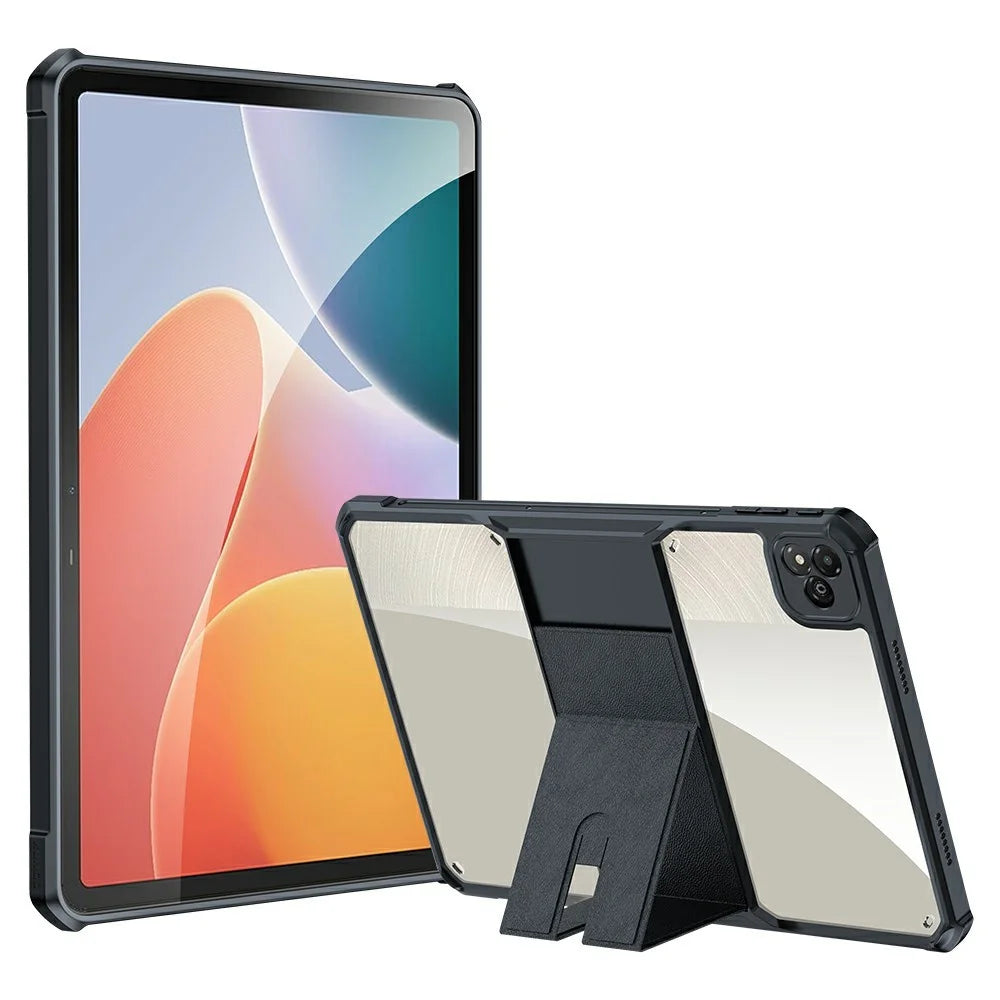XUNDD For Infinix Xpad Case Leather Kickstand TPU + PC Airbag Protection Tablet Cover - 1