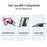 XUNDD For Infinix Xpad Case Leather Kickstand TPU + PC Airbag Protection Tablet Cover - 3