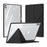 DUX DUCIS For Samsung Galaxy Tab S10 Ultra / Galaxy Tab S9 Ultra / Galaxy Tab S8 Ultra Case  Magi Series Detachable Origami Stand Leather+PC+TPU Clear Back Cover - Black - 2