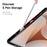 DUX DUCIS For Samsung Galaxy Tab S10 Ultra / Galaxy Tab S9 Ultra / Galaxy Tab S8 Ultra Case  Magi Series Detachable Origami Stand Leather+PC+TPU Clear Back Cover - Black - 7