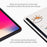 For Samsung Galaxy Tab S8/Tab S7 Shockproof Case with Auto Wake/Sleep Cartoon Pattern Printed PU Leather Cover Stand Tablet Case - Space Rabbit - 3