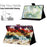 For iPad Pro 11 (2025) / 11 (2024) Case Pattern Printed Stand Litchi Texture Leather Tablet Cover with Card Slots - Block - 7