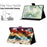 For Lenovo Tab M11 TB-330FU Case Pattern Printed Stand Litchi Texture Leather Tablet Cover with Card Slots - Block - 7