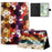 For Lenovo Tab P11 Gen 2 TB-350 Case Pattern Printed Stand Litchi Texture Leather Tablet Cover with Card Slots - Block - 1