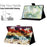 For Lenovo Tab P11 Gen 2 TB-350 Case Pattern Printed Stand Litchi Texture Leather Tablet Cover with Card Slots - Block - 7
