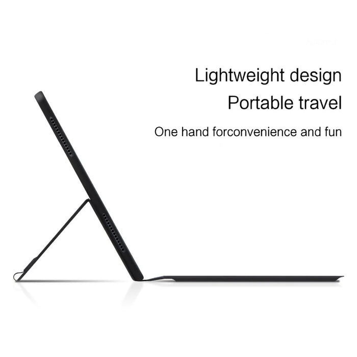 For Samsung Galaxy Tab S10 Ultra / S9 Ultra / S8 Ultra Leather Case + Touchpad Bluetooth-Compatible Keyboard (without Backlit) - 3