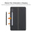 For Samsung Galaxy Tab S10 Ultra / S9 Ultra / S8 Ultra Leather Case + Touchpad Bluetooth-Compatible Keyboard (without Backlit) - 5