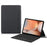 For Samsung Galaxy Tab S10+ / S9+ Backlit Magnetic Bluetooth-Compatible Keyboard Leather Stand Case, Arabic Version - 1