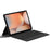 For Samsung Galaxy Tab S10+ / S9+ Backlit Magnetic Bluetooth-Compatible Keyboard Leather Stand Case, Arabic Version - 2
