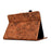 For Amazon Kindle Paperwhite (2021) 6.8 inch Case Flower Bird Imprinted Card Holder Leather Cover - Brown - 4