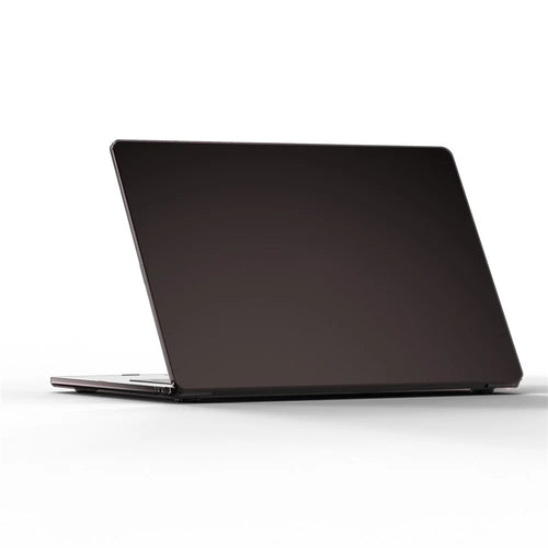 For MacBook Air 13 inch (2026) A3449 / (2025) A3240 / (2024) A3113 / (2022) A2681 Case Crystal Clear Hard PC Laptop Cover - Transparent Black - 1