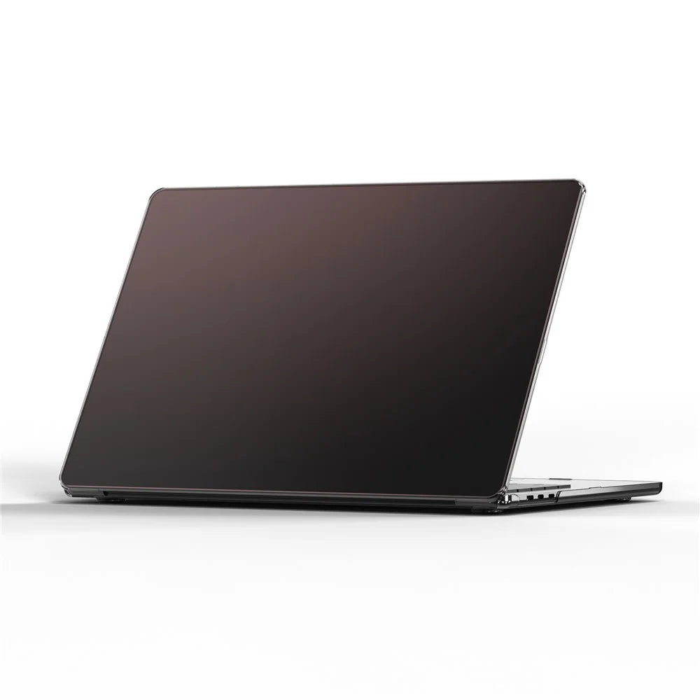 Hard PC Case For MacBook Pro 13 inch (2020) A2338 A2251 A2289  /  (2019) A2159  /  (2018) A1989  /  (2016) A1708 A1706 Laptop Cover - Transparent Black - 3