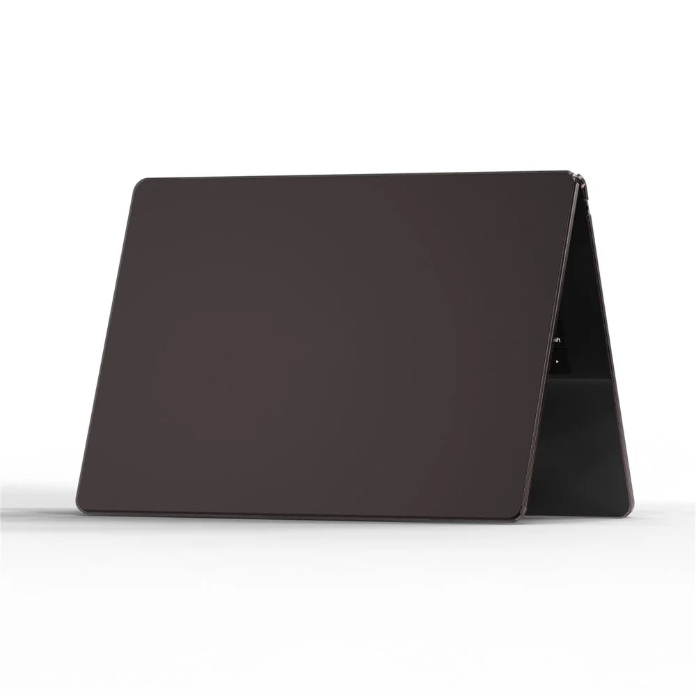 Hard PC Case For MacBook Pro 13 inch (2020) A2338 A2251 A2289  /  (2019) A2159  /  (2018) A1989  /  (2016) A1708 A1706 Laptop Cover - Transparent Black - 4