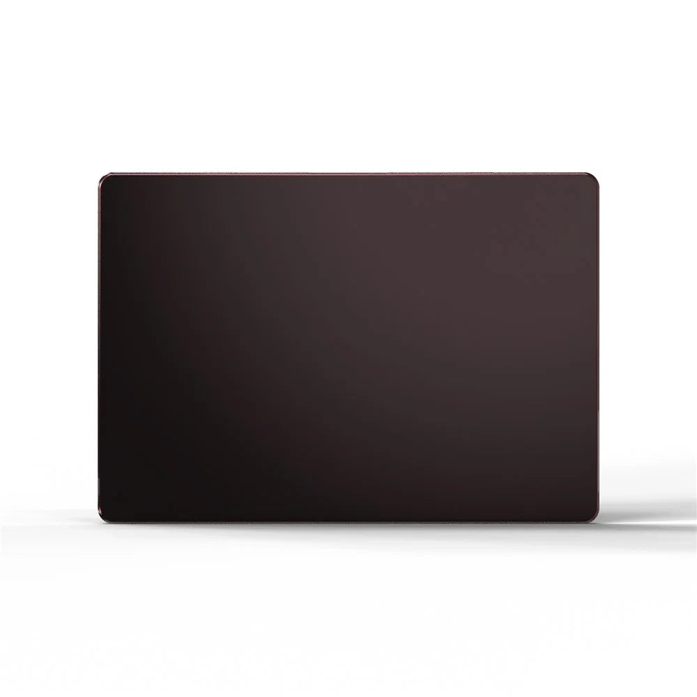Hard PC Case For MacBook Air 13 inch (2020) A2337  /  Air 13 inch with Retina Display (2020) A2179  /  (2018-2019) A1932 Laptop Cover - Transparent Black - 2