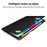 For iPad (2025) / 10.9 (2022) Case PU Leather+Acrylic+TPU Rotating Clear Tablet Cover Auto Wake / Sleep - Black - 4