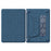 For MacBook Air 13 inch (2020) / (2018) A2337 M1 A2179 A1932 Laptop Case Anti-Slip PC+Cloth Flip Cover - Navy Blue - 1
