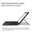 For iPad mini (2024) Leather Case + Touchpad Bluetooth-compatible Keyboard with Backlit - 6