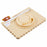 For iPad mini (2024) / mini (2021) Silicone Case Kickstand Cute Bear Tablet Cover with Shoulder Strap - Yellow - 4