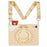 For iPad mini (2024) / mini (2021) Silicone Case Kickstand Cute Bear Tablet Cover with Shoulder Strap - Yellow - 7