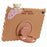 For iPad (2025) / 10.9 (2022) Silicone Case Kickstand Cute Bear Tablet Cover with Shoulder Strap - Brown - 2