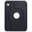 For iPad mini (2024) / mini (2021) Case Stand Leather Tablet Cover - Black - 6