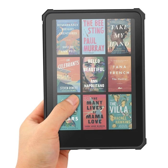 For Amazon Kindle Paperwhite (2024) / Kindle Colorsoft Case Pattern Print TPU+ PU E-Reader Cover - Don't Touch Me - 3