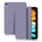 For iPad mini (2024) Case Magnetic Attachment PU Leather Tri-Fold Stand Shockproof Cover - Purple - 2