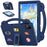 For Infinix Xpad Case Kids EVA Tablet Cover - Navy Blue - 1